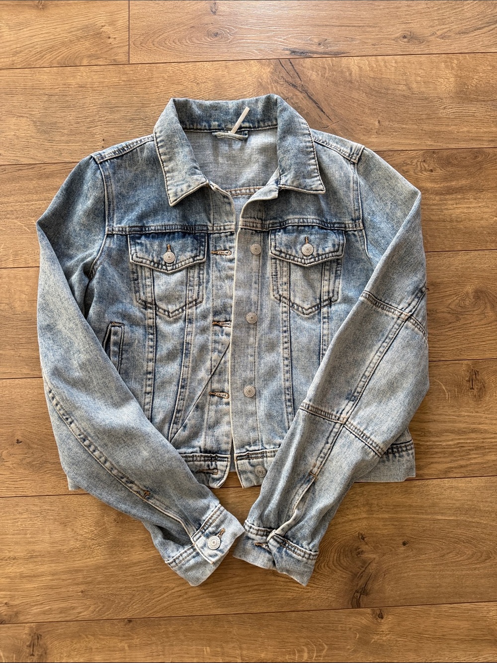 Free People Light Blue Denim Jacket